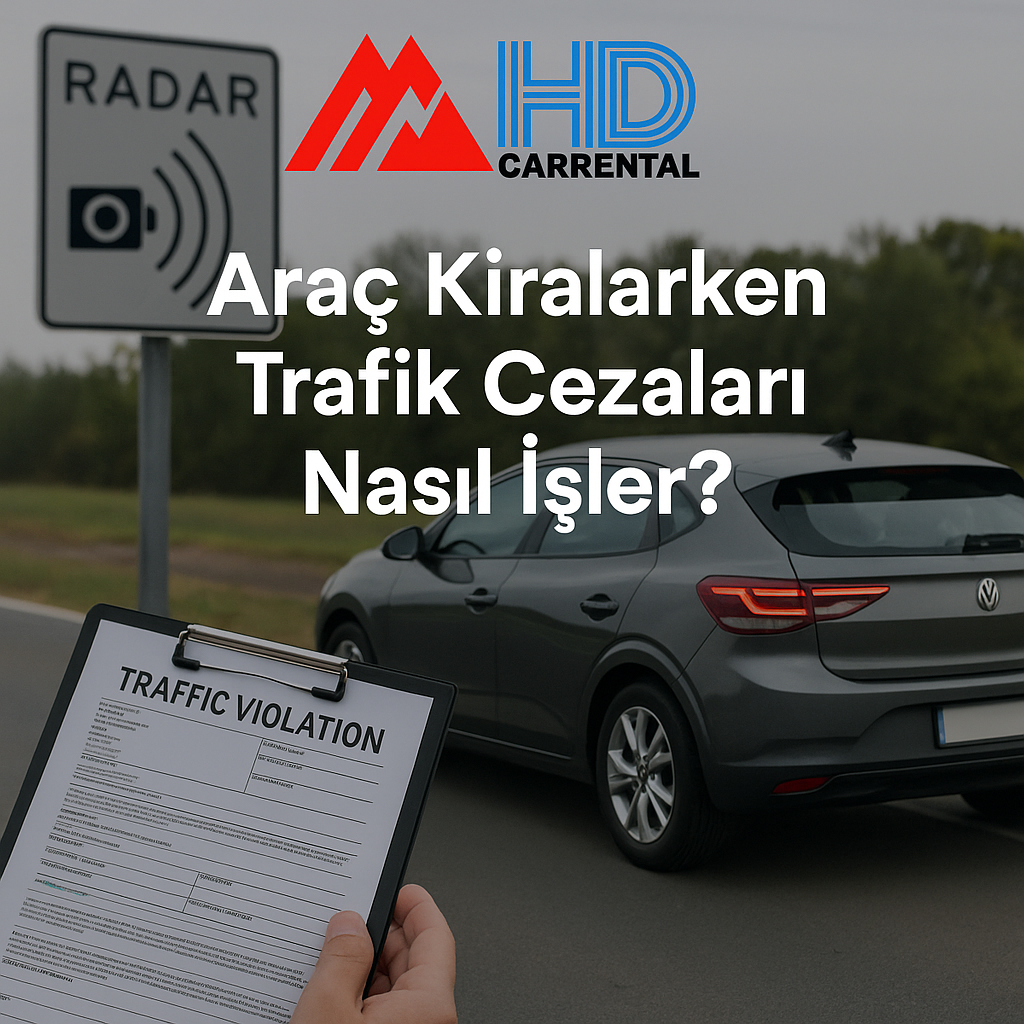 Araç Kiralarken Trafik Cezaları Nasıl İşler?