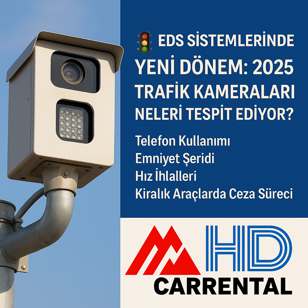 EDS Sistemlerinde Yeni Dönem: 2025 Trafik Kameraları Neleri Tespit Ediyor?