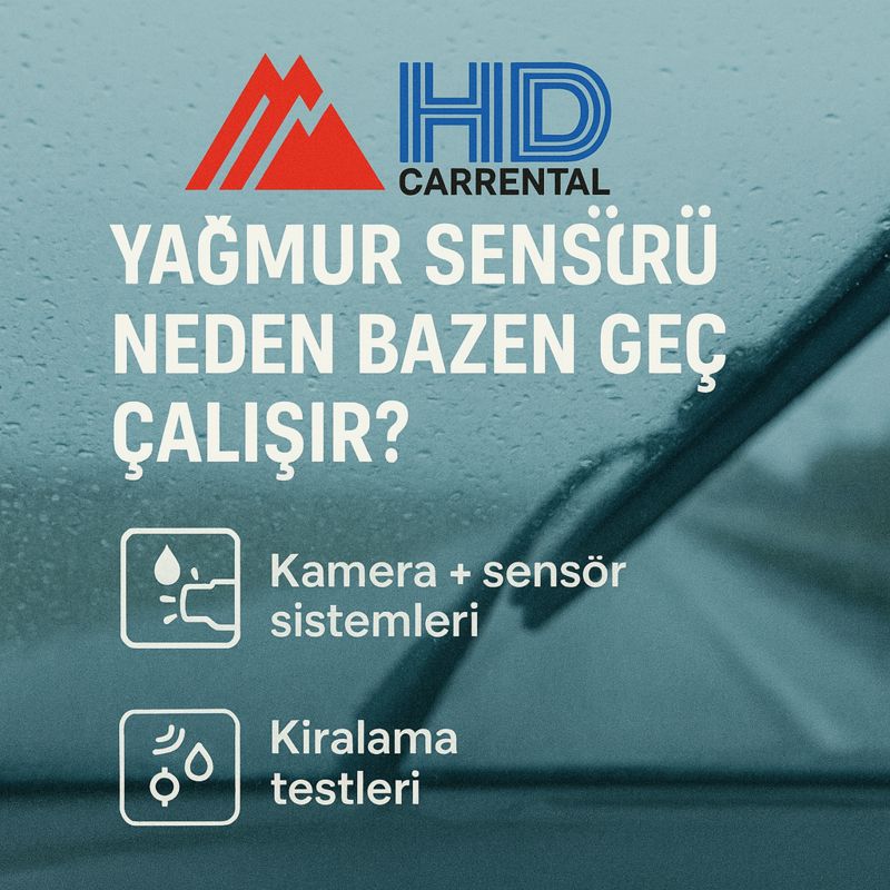 Yağmur Sensörü Neden Bazen Geç Çalışır?