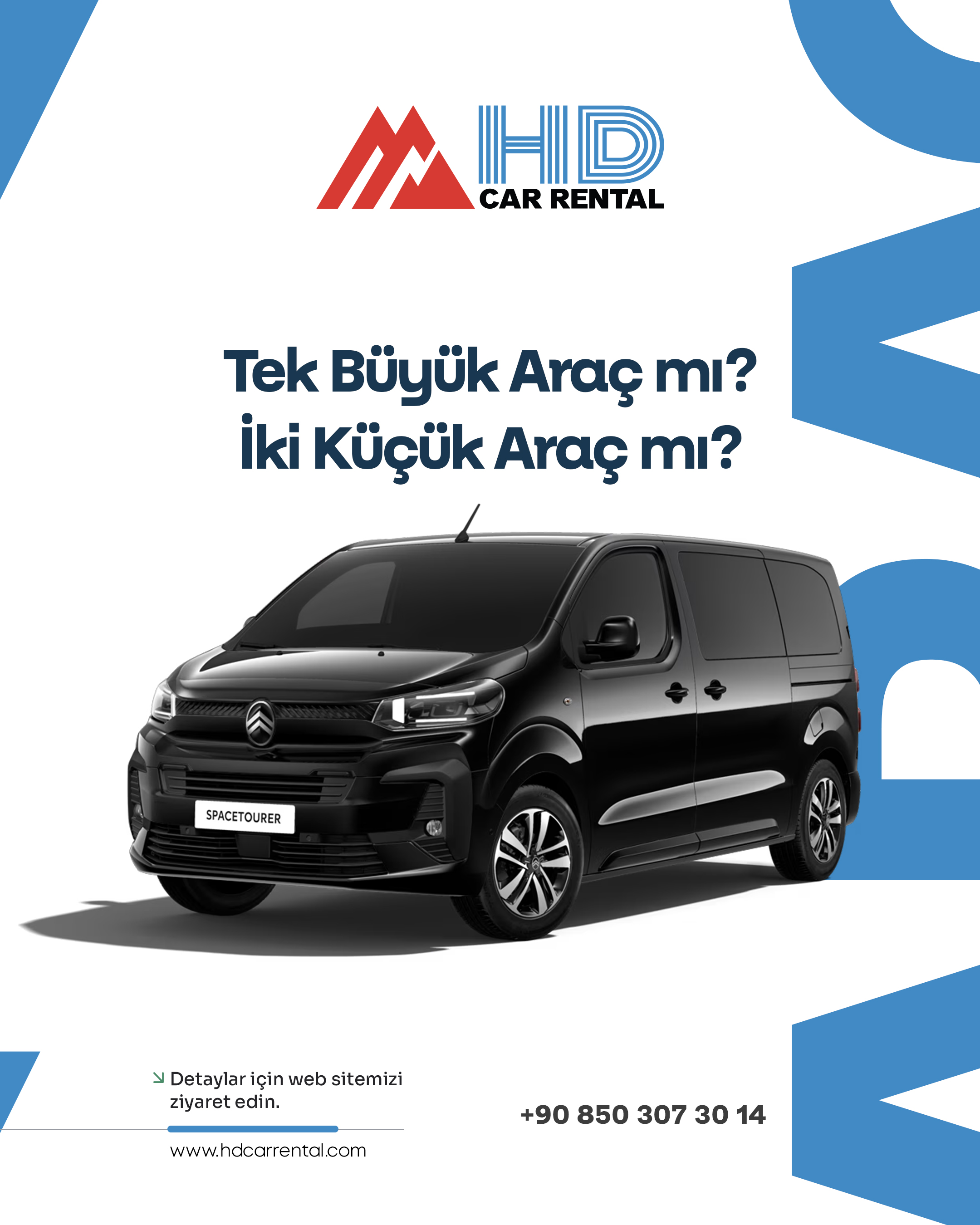 Geniş Aile ve Gruplar İçin Araç Kiralama Rehberi | HD Car Rental
