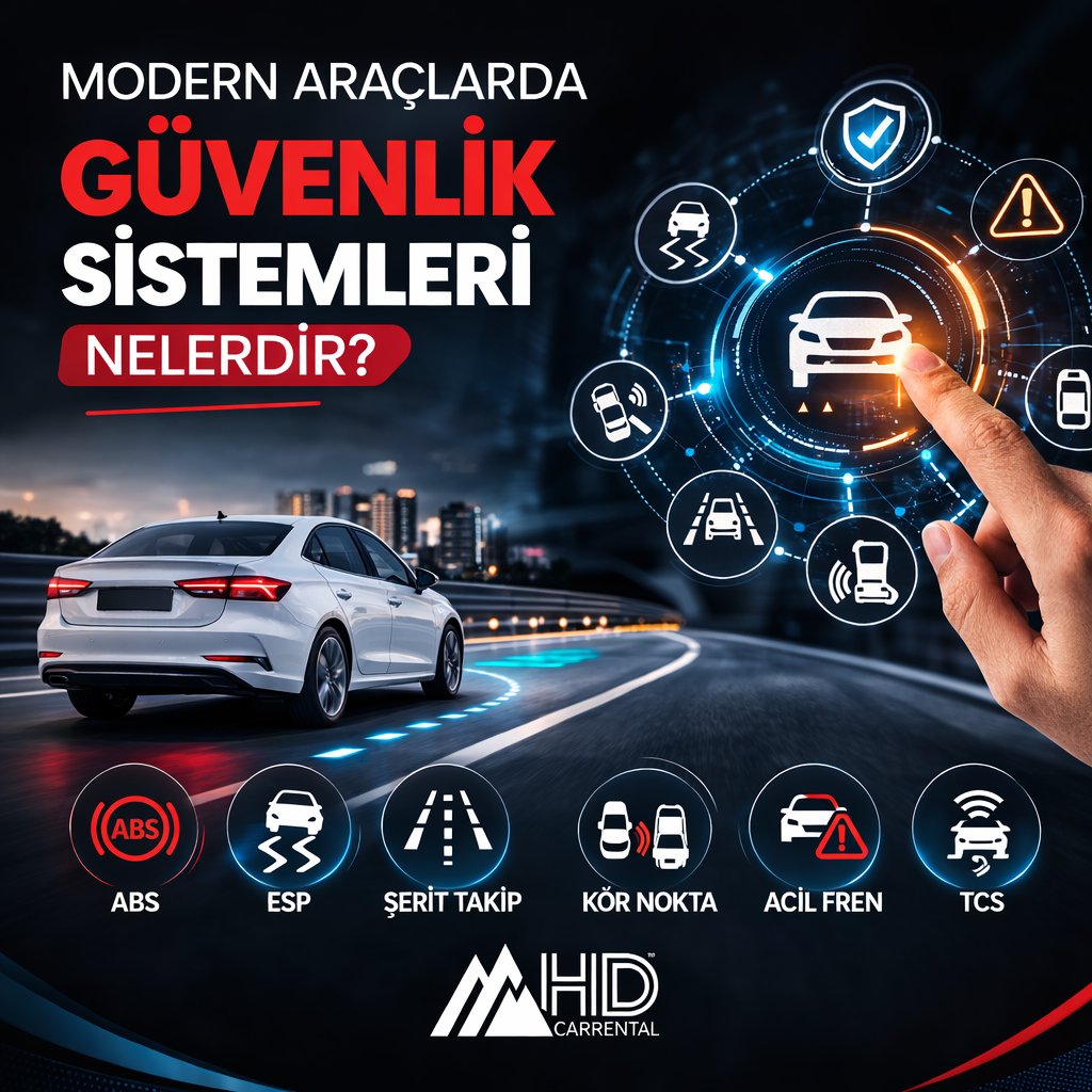 Modern Araçlarda Güvenlik Sistemleri Nelerdir?